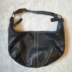Y2K Vintage Coach Black Soho Hobo Shoulder Bag